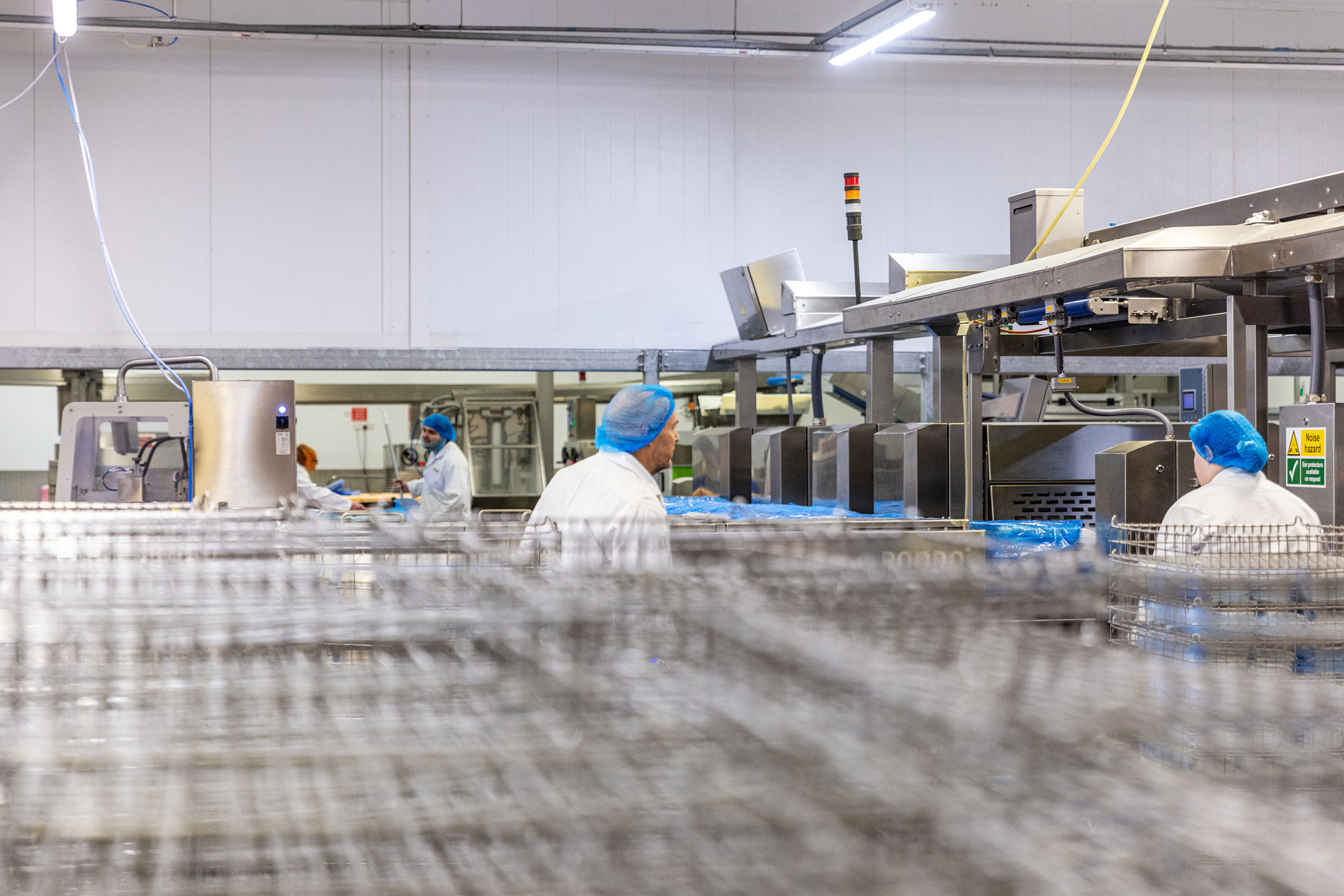 Pin-It Pastry's production floor in Bridgend